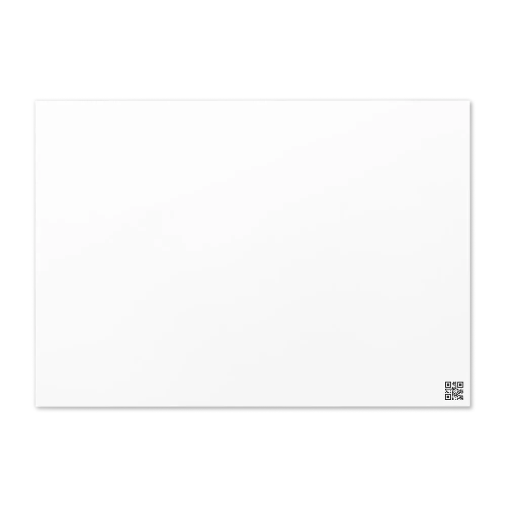Black Field 
 Greeting Card | 5.83″×8.27″