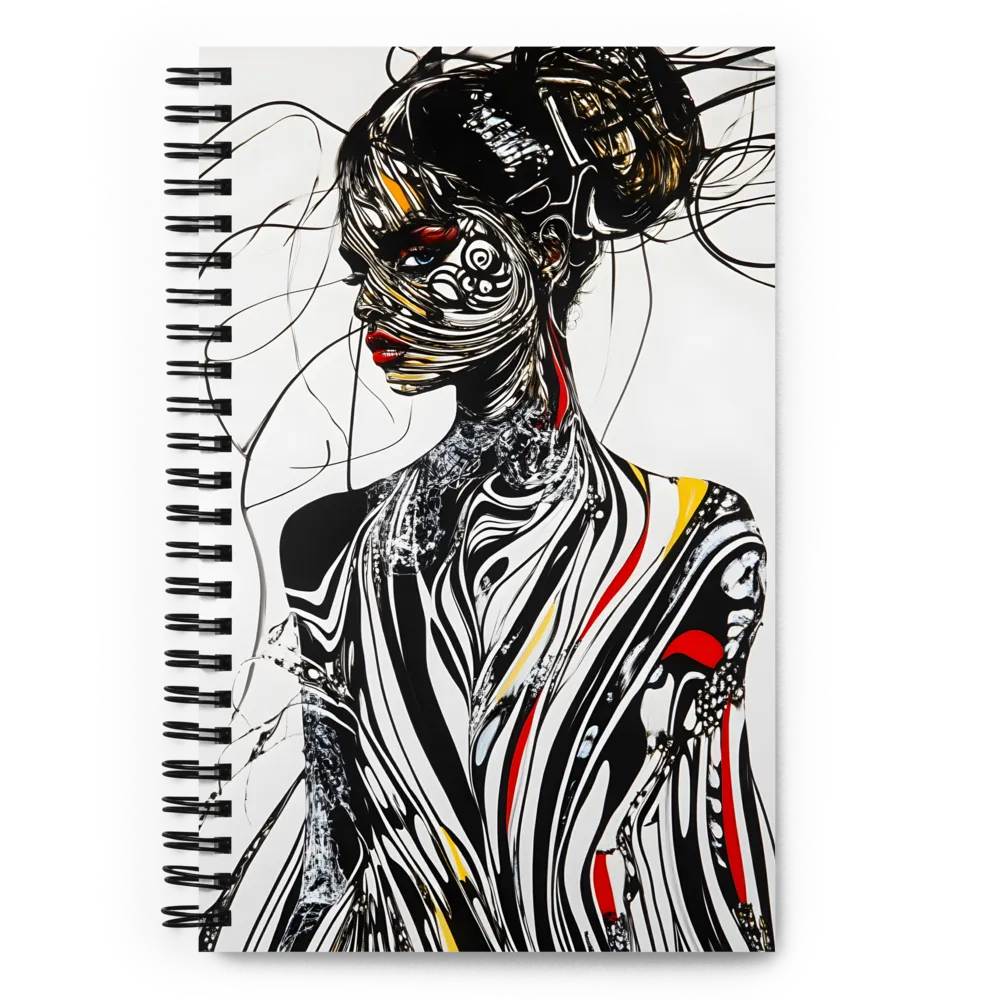 Abstract Lineage 
 Spiral Notebook | 140 pages