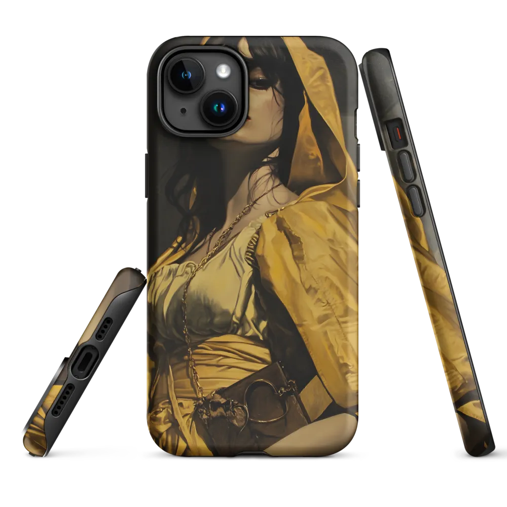 Lady in Gold Cloak | Phone Case