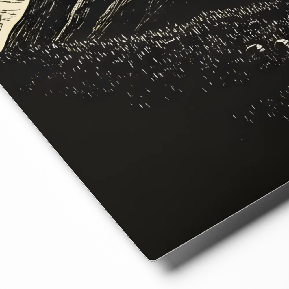 Lunar Mountain Landscape 
 Canvas | 18″x 26″