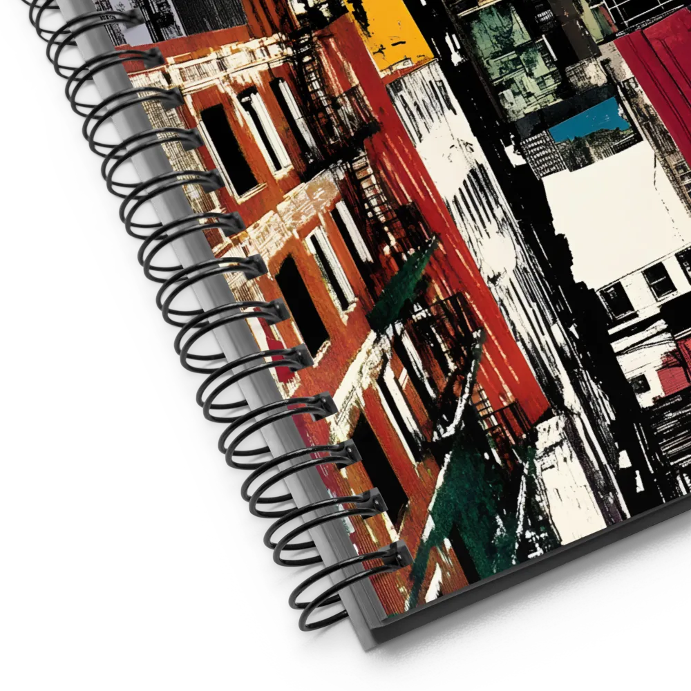 Metropolitan Layers 
 Spiral Notebook | 140 pages