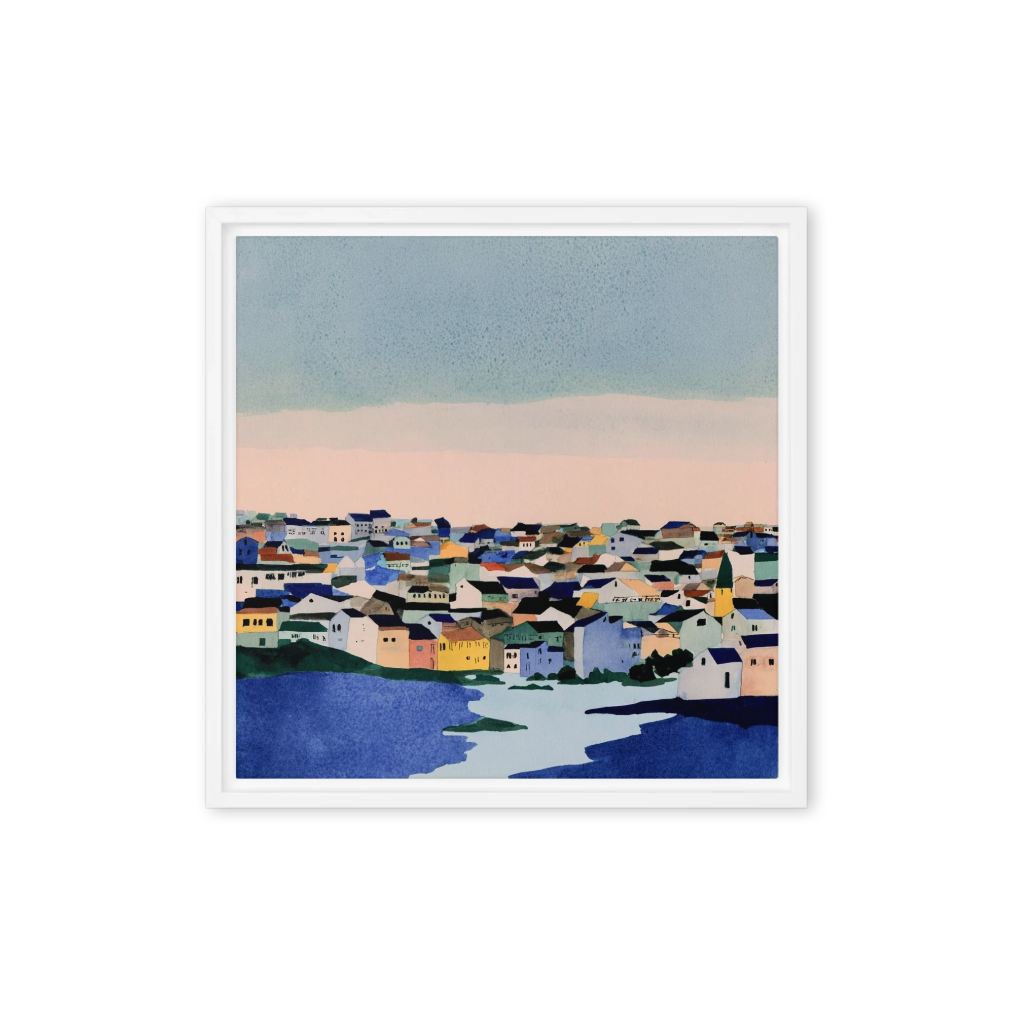 Mediterranean Coastal Village
