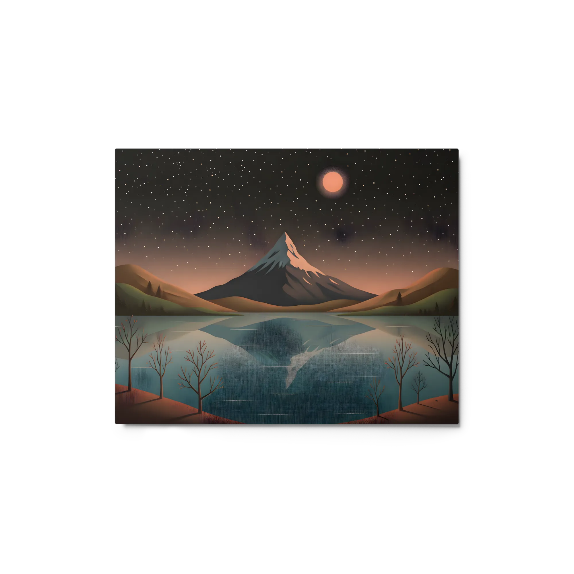 Lunar Mountain Reflection
