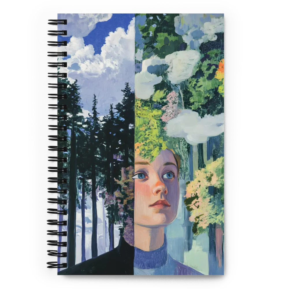 The Divided Gaze 
 Spiral Notebook | 140 pages