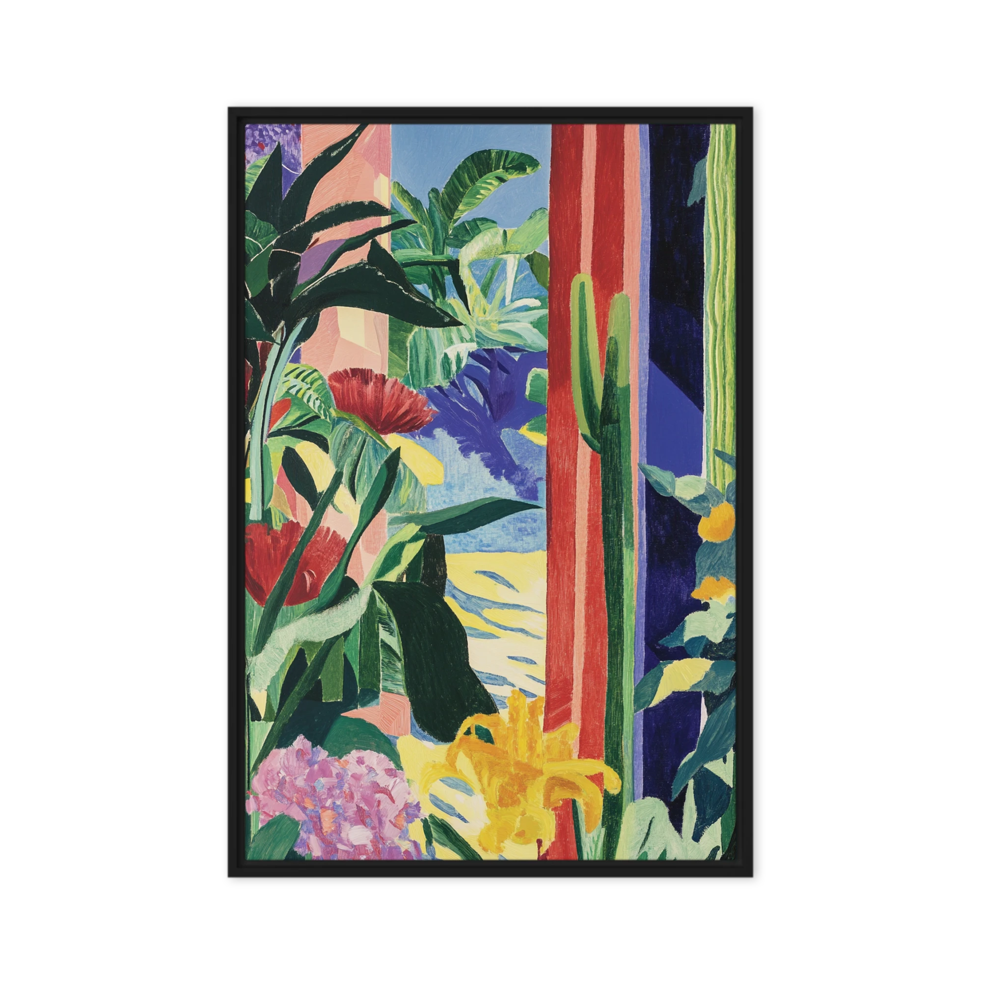 Vivid Tropical Expression | Art Print
