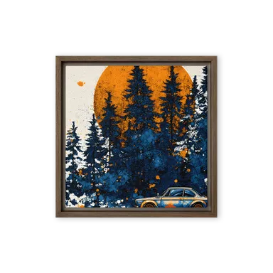 Modern Wall Art with Impasto and Graphic Depth — Texture & Depth