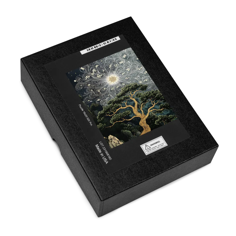 Gilded Celestial Bonsai 
 Jigsaw Puzzle