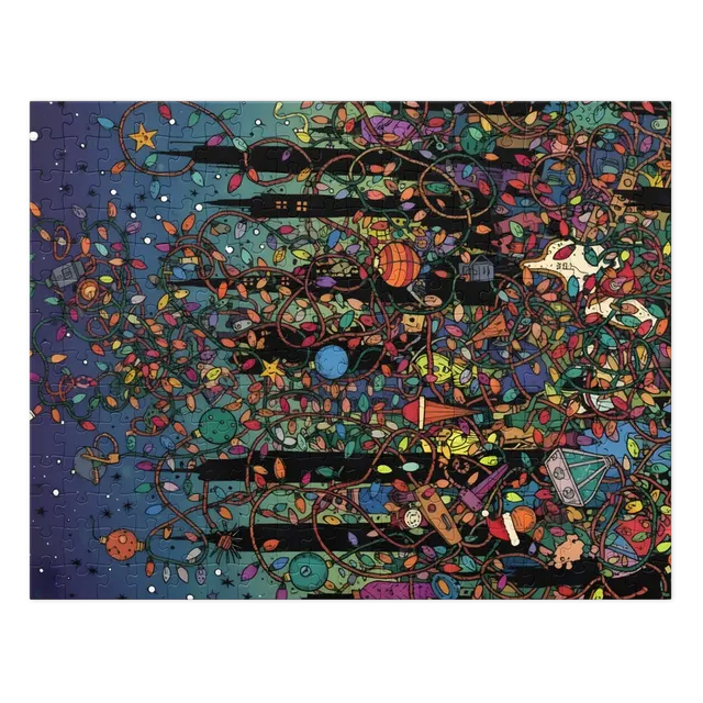 Tangled Holiday Lights | Jigsaw Puzzles