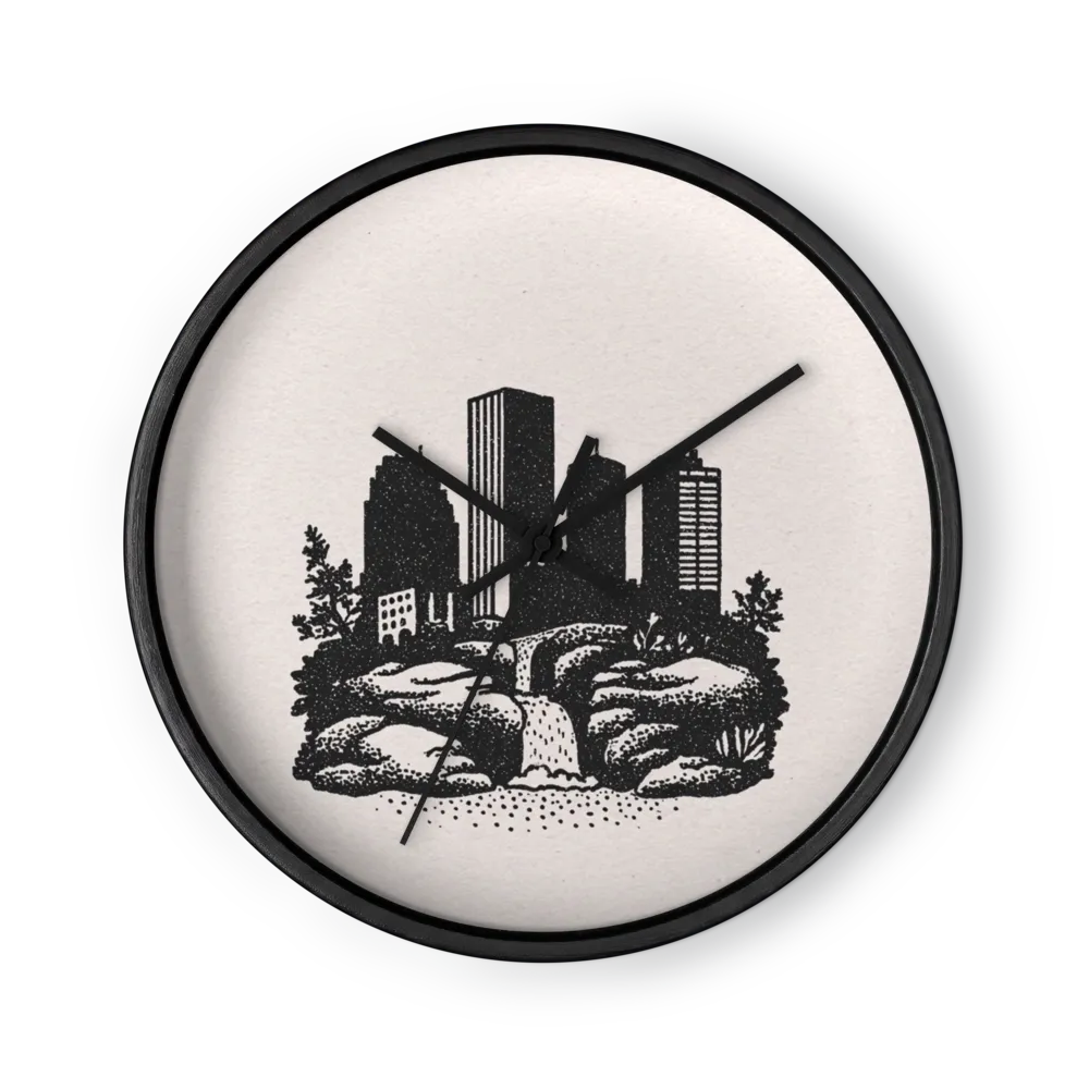 Urban Oasis | Wall Clock