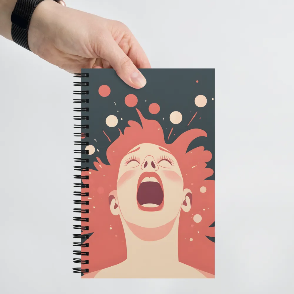 Ecstatic Scream 
 Spiral Notebook | 140 pages