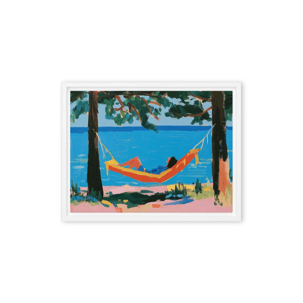 Serene Hammock View | Art Print