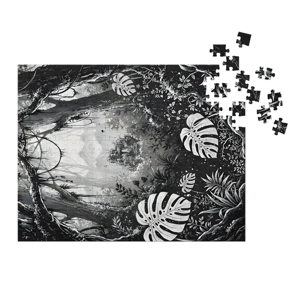Moonlit Jungle Ruins