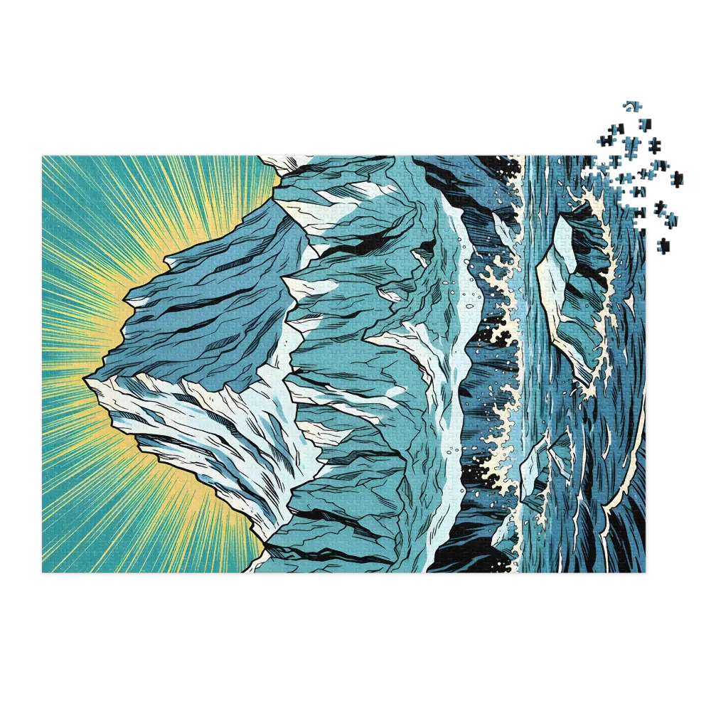 Glacial Sunburst
