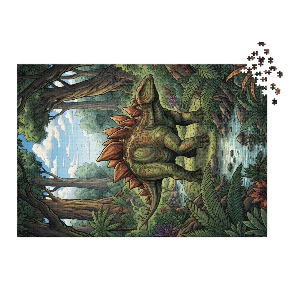 Forest Stegosaurus