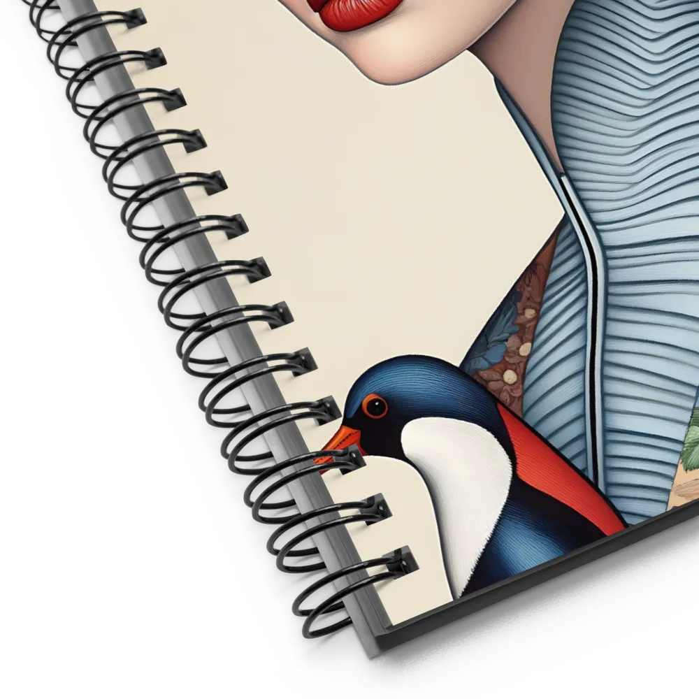 The Floral Milliner 
 Spiral Notebook | 140 pages