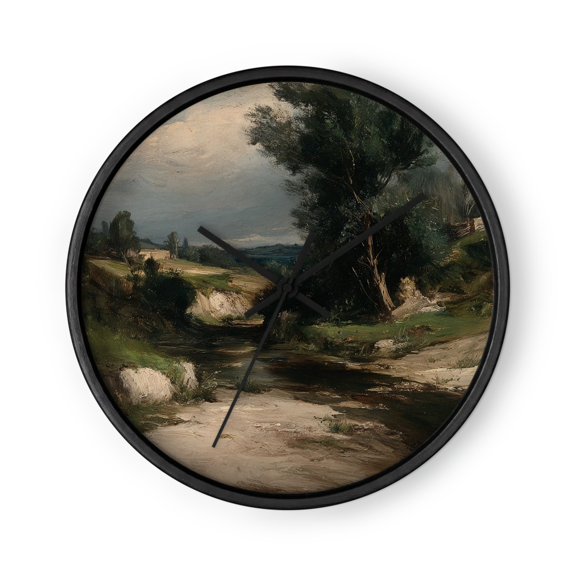 Stream in Countryside Landscape