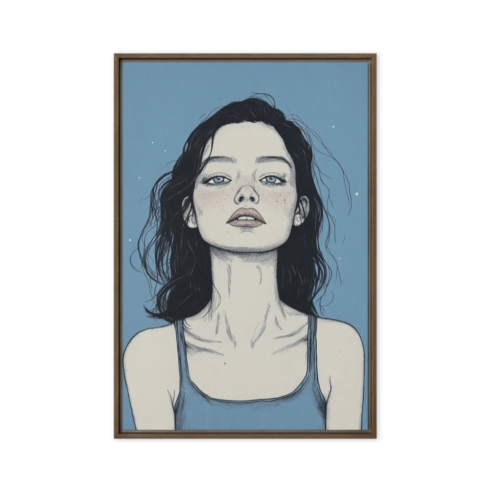 Modern Portrait of a Woman