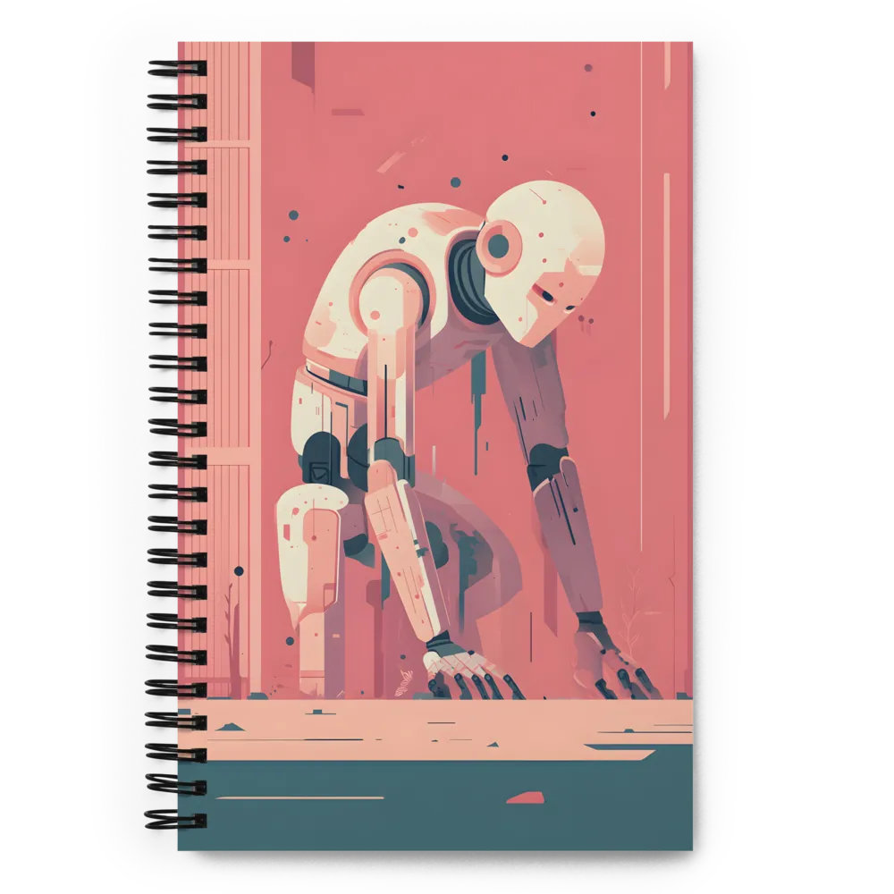 The Awakening Android 
 Spiral Notebook | 140 pages