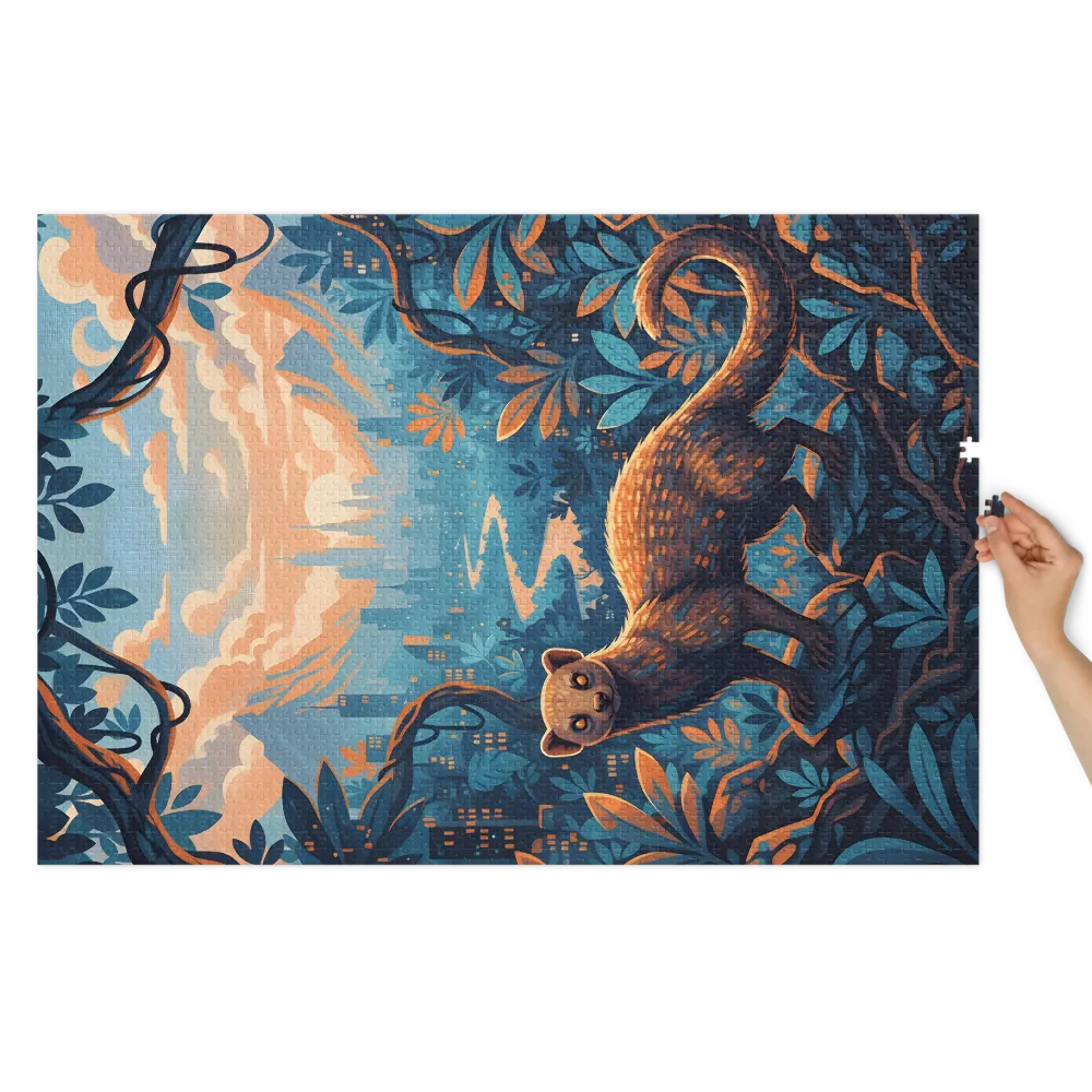 Urban Jungle Guardian | Jigsaw Puzzles