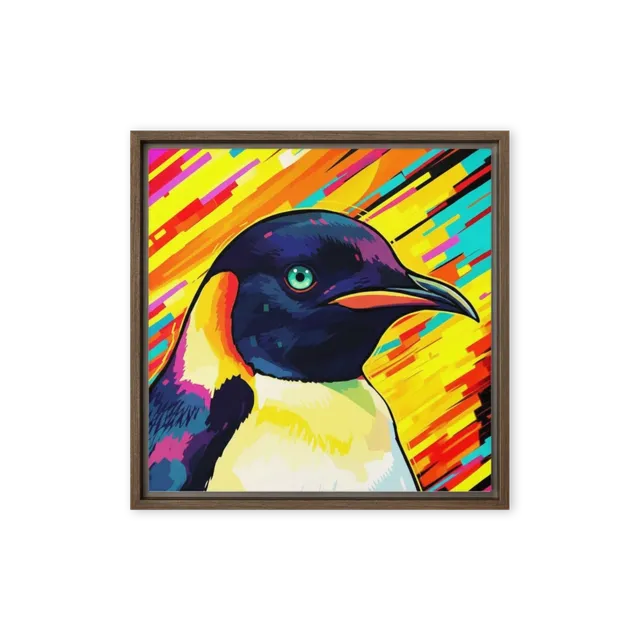 Neon Penguin | Art Print