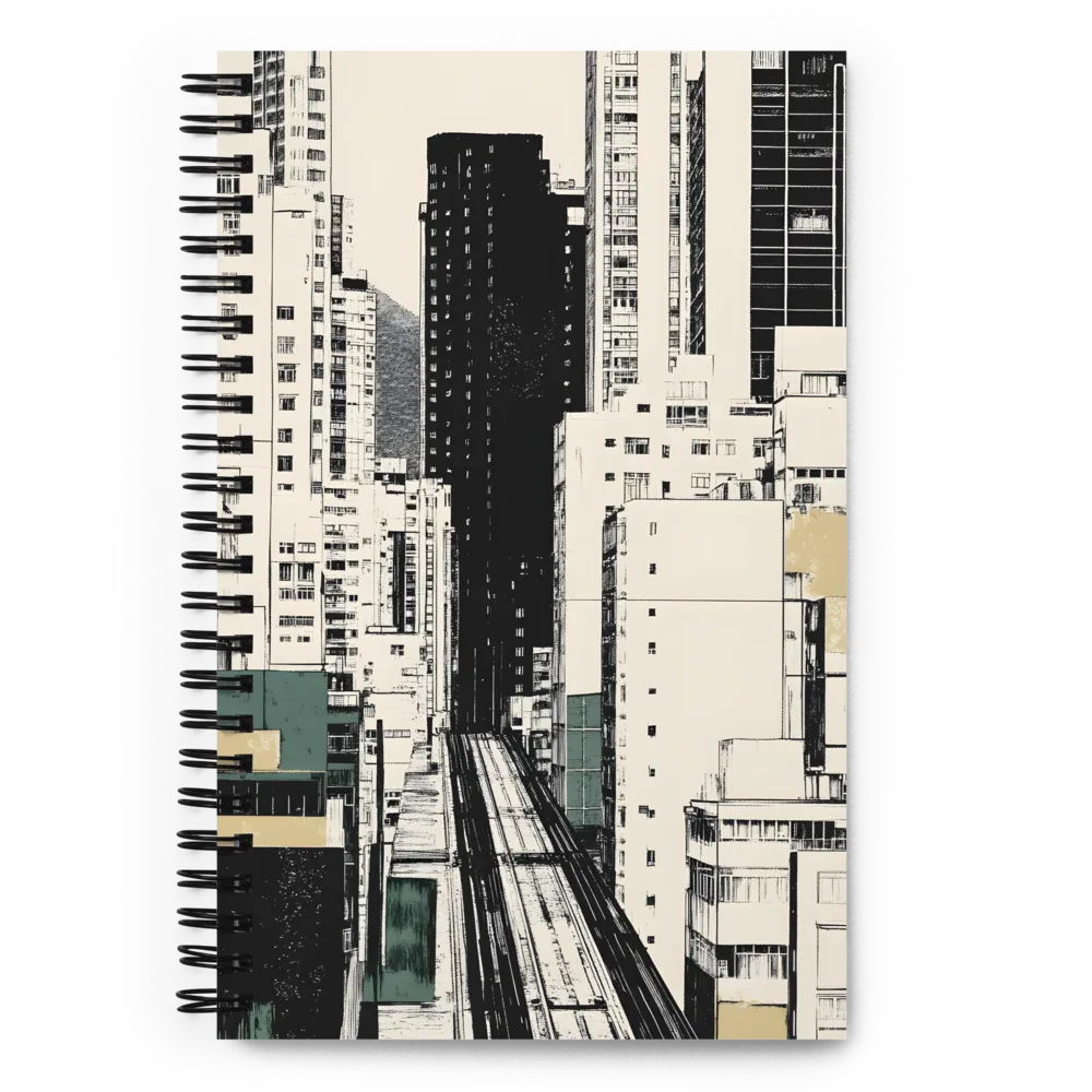 Urban Graphic Vista 
 Spiral Notebook | 140 pages