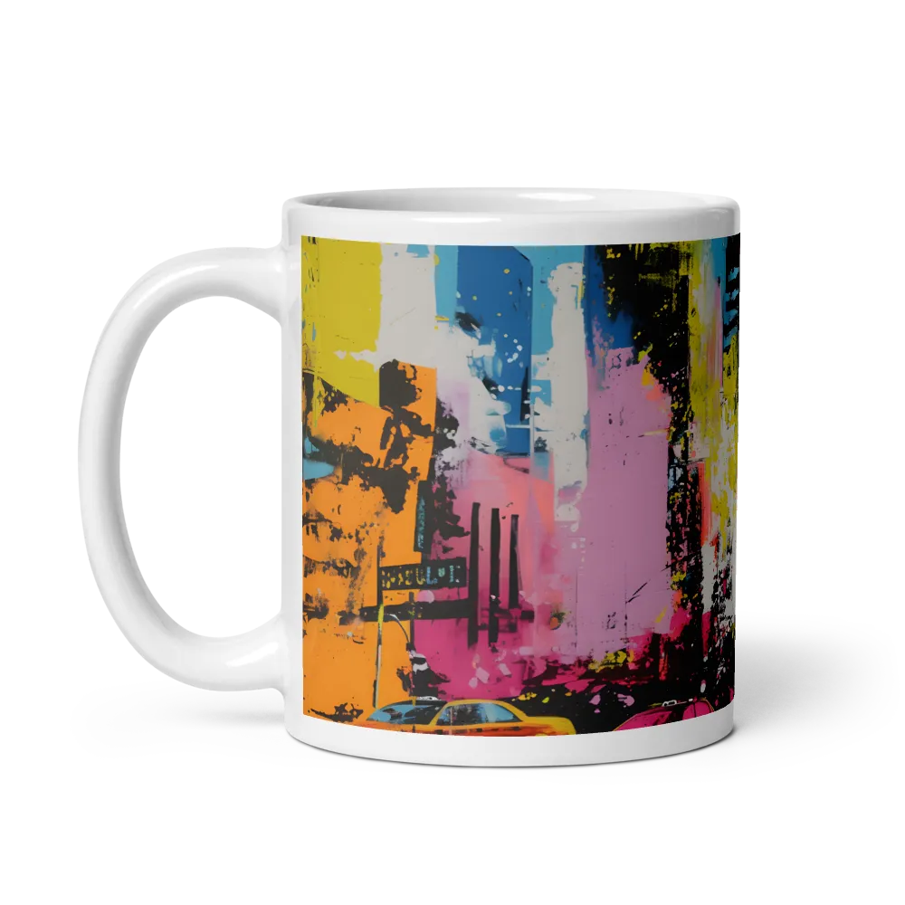 Urban Vibrance 
 Mug with Blue inside