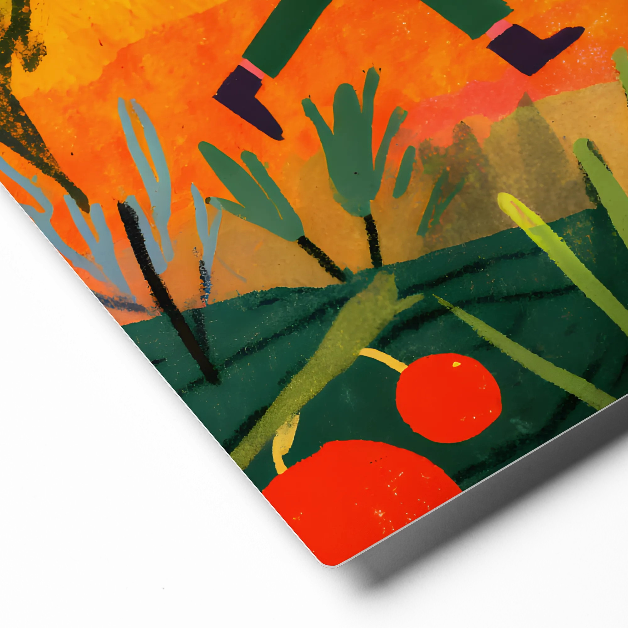 Golden Hour Stroll 
 Canvas | 26″x 26″