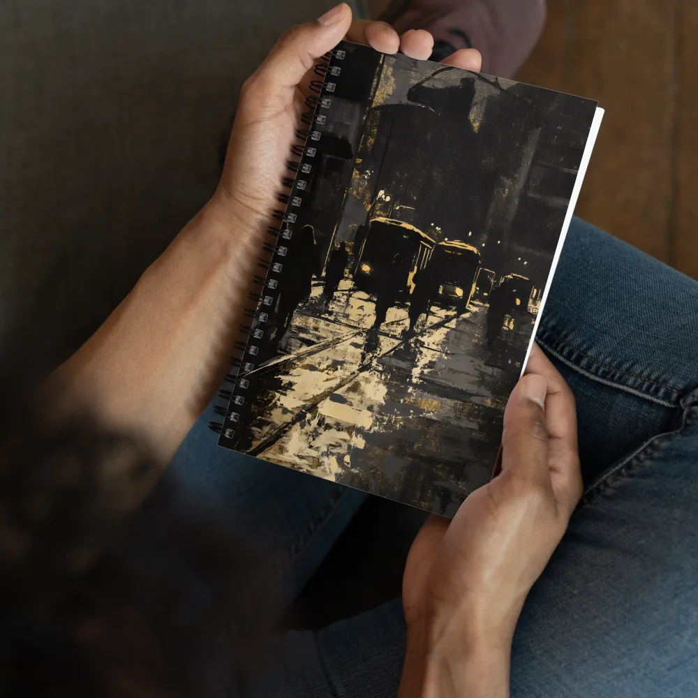 Golden Reflections 
 Spiral Notebook | 140 pages
