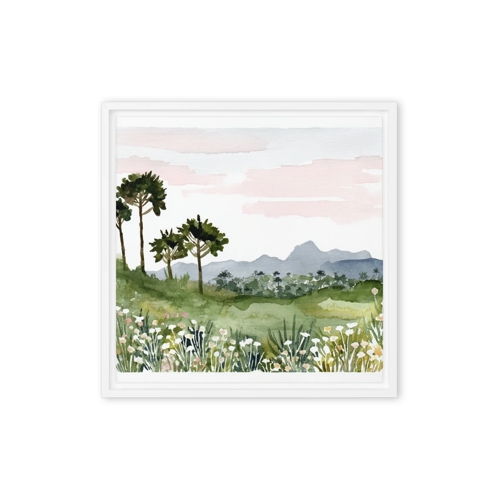 Pastoral Meadow at Dawn | Art Print