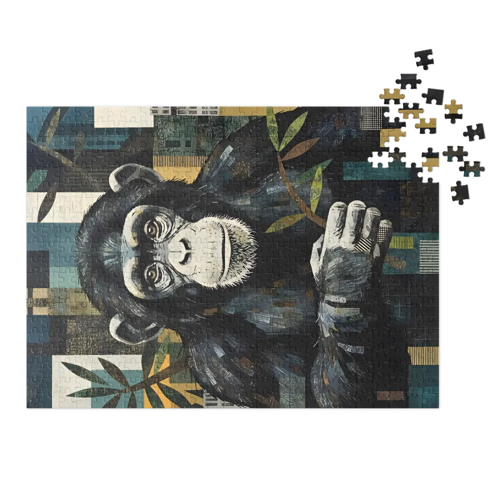 Contemplative Chimpanzee