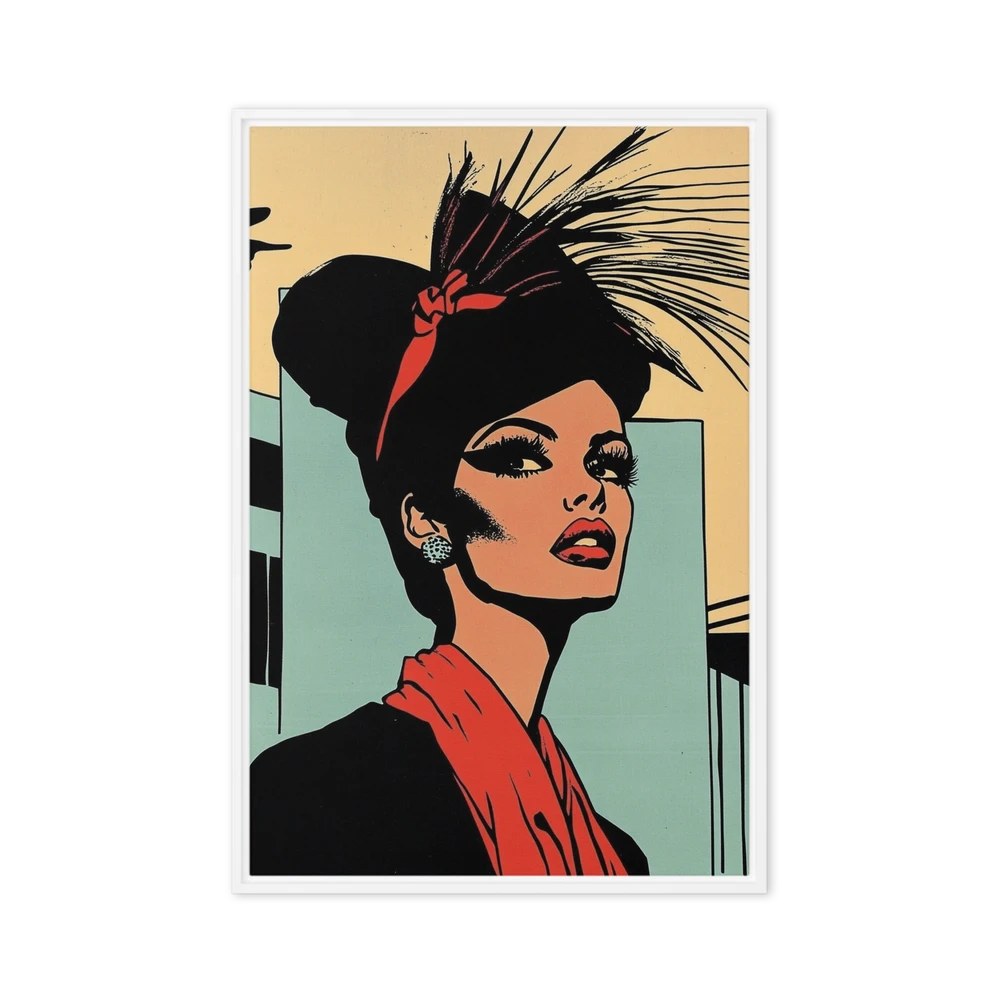 Stylized Pop Art Portrait | Art Print