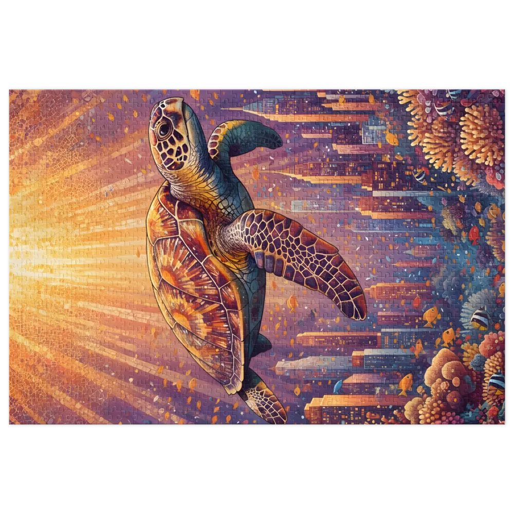Submerged Metropolis Turtle