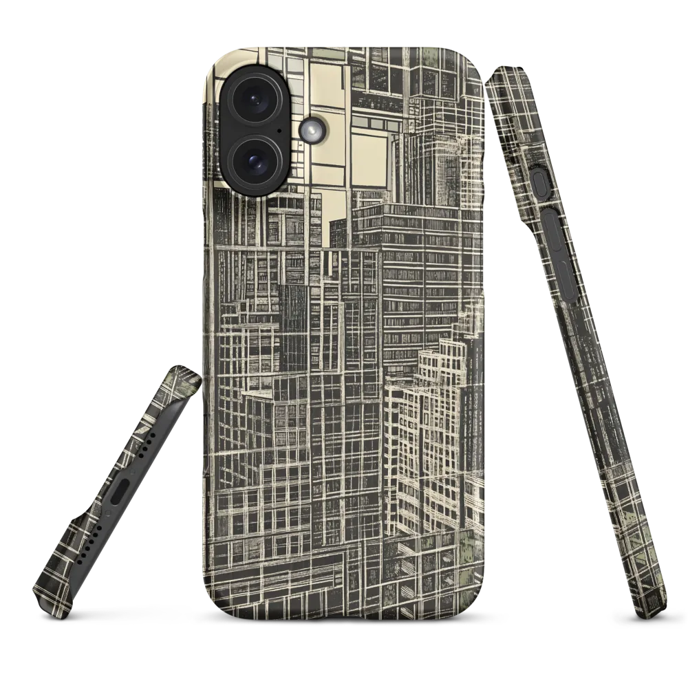 Abstract Cityscape Design | Phone Case