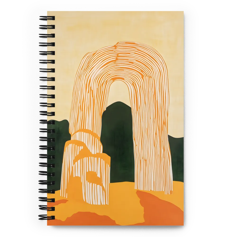 Desert Arch Landscape 
 Spiral Notebook | 140 pages
