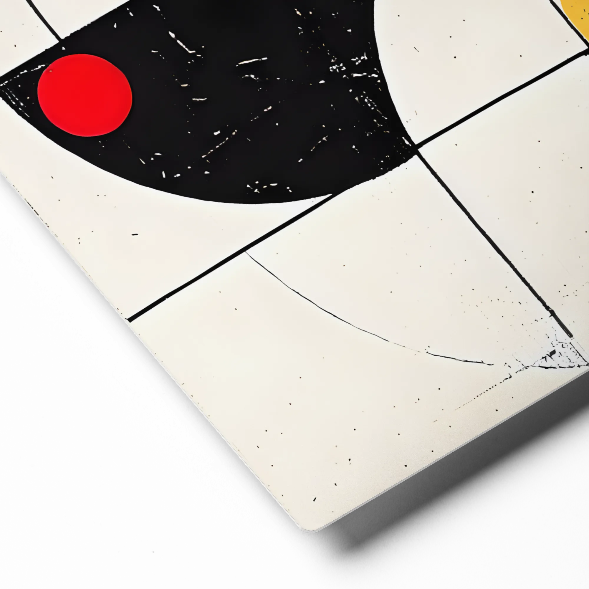 De Stijl Composition 
 Metal Print | 12″x 12″