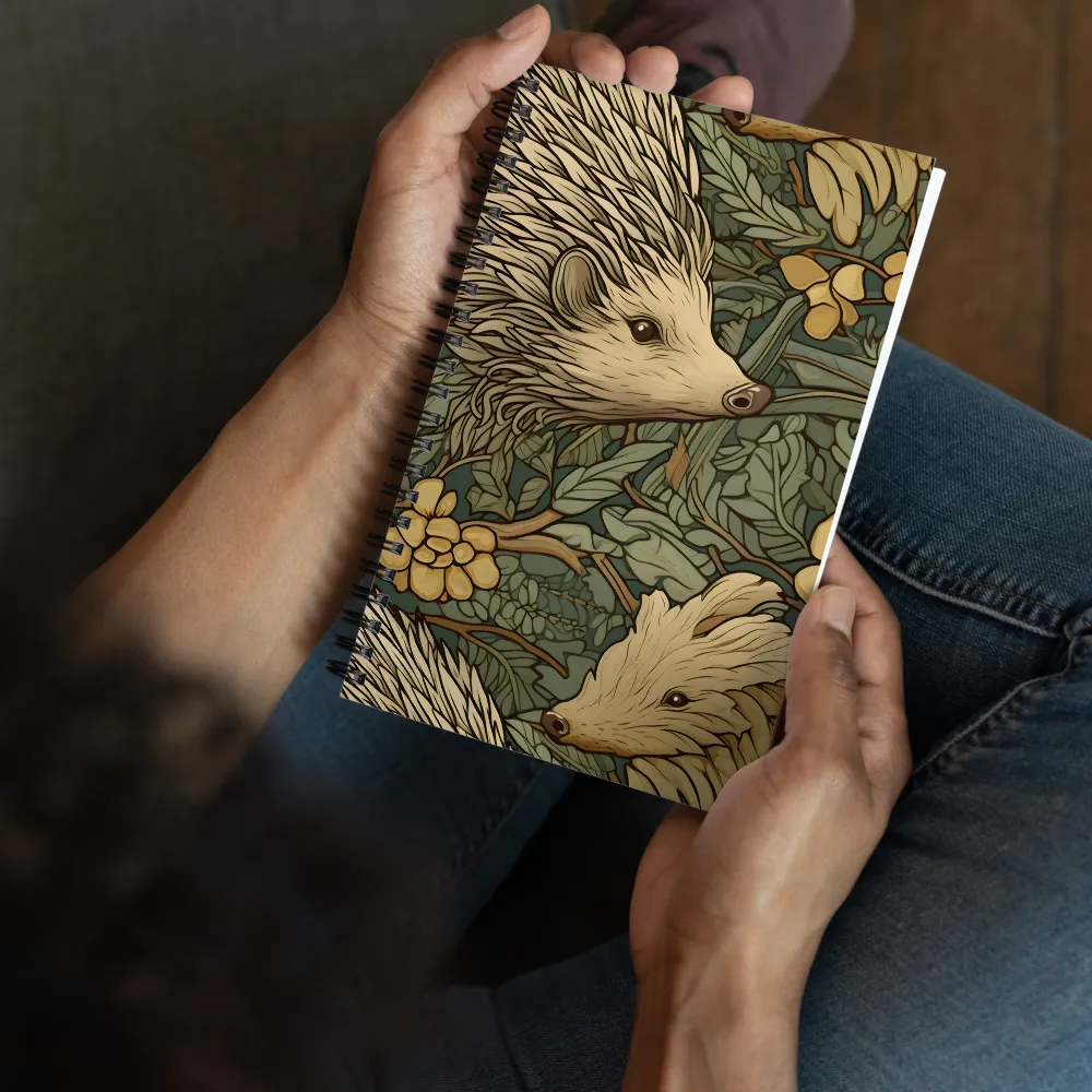 Whimsical Hedgehog Garden