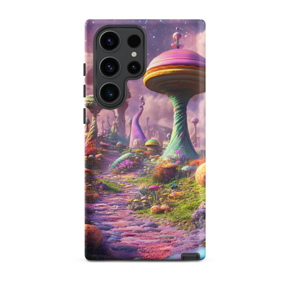Surreal Fantasy Landscape with Mushrooms | Phone Case