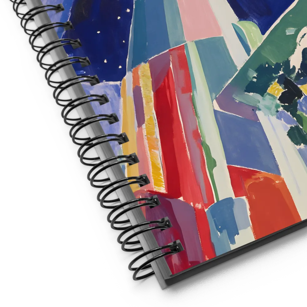 Cosmic Observatory Vista 
 Spiral Notebook | 140 pages