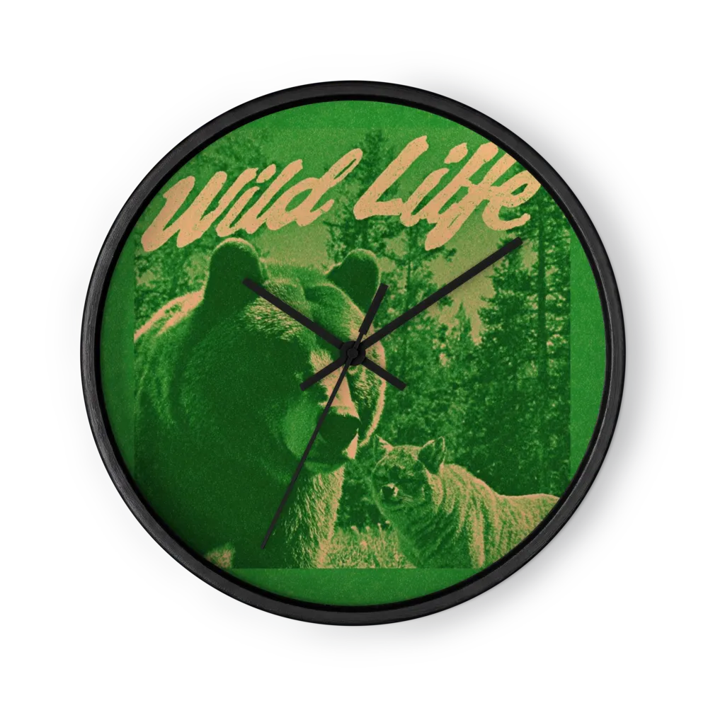 Wild Life | Wall Clock