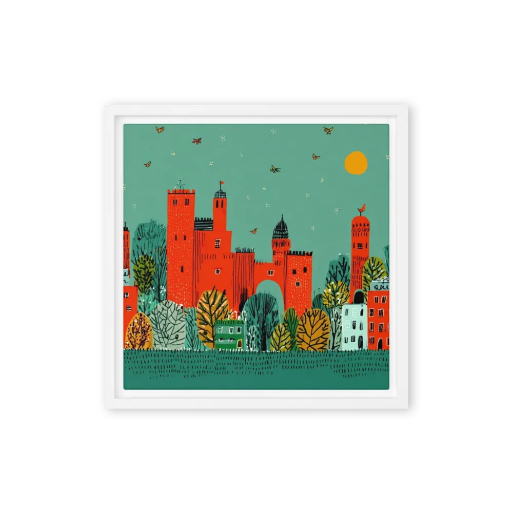 The Crimson Fortress | Art Print