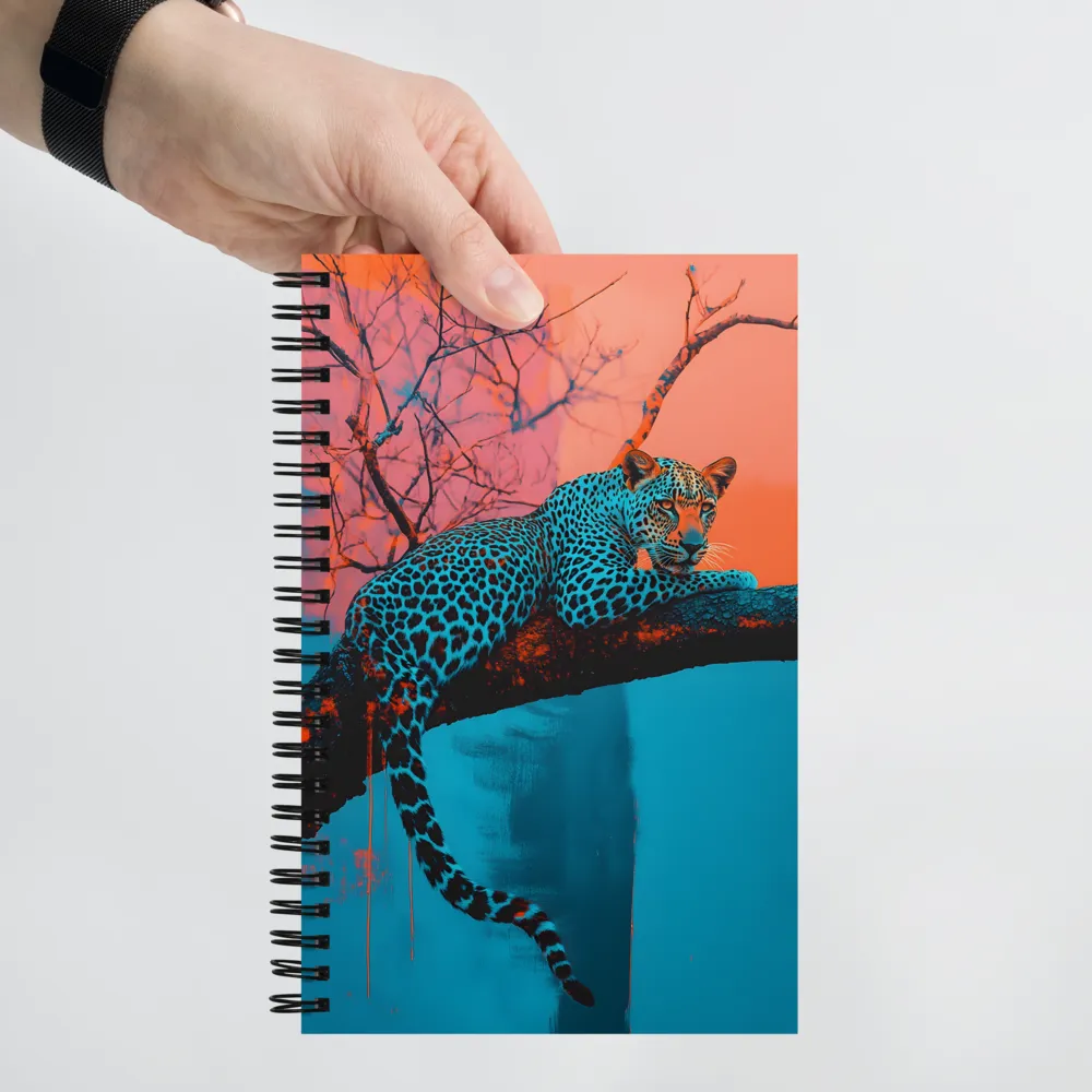 Electric Leopard Roost 
 Spiral Notebook | 140 pages