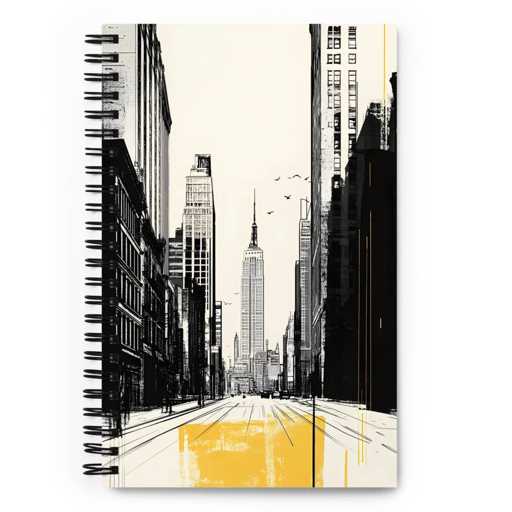 Urban Sketch: Empire Street 
 Spiral Notebook | 140 pages
