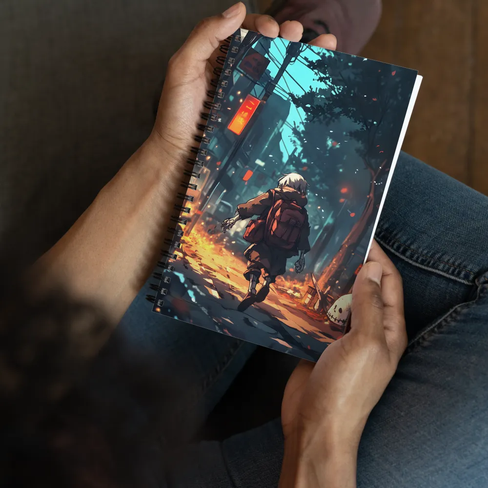 Emberlit Urban Trek 
 Spiral Notebook | 140 pages