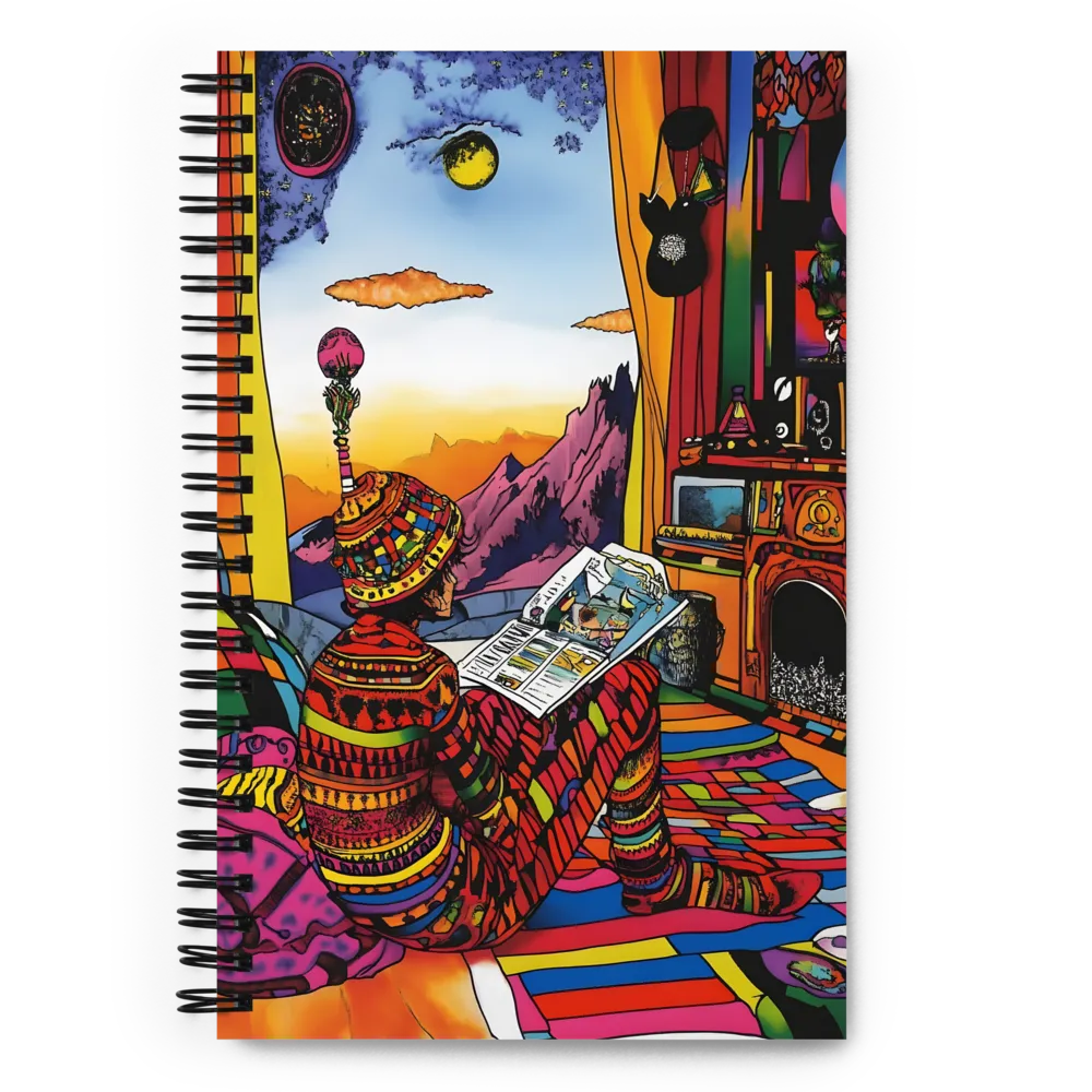 A Window to Another World 
 Spiral Notebook | 140 pages