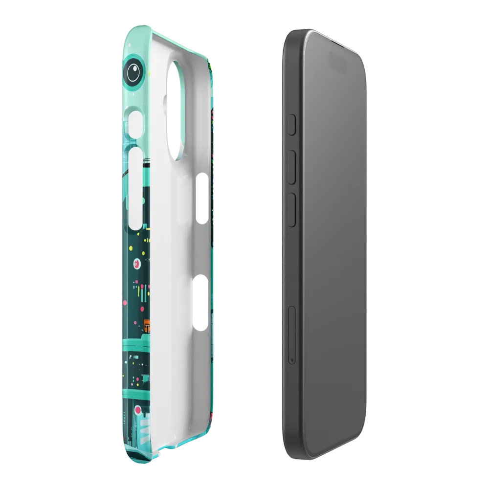 Neo-Metropolis Dreamscape 
 Samsung Galaxy S20 | Snap Case