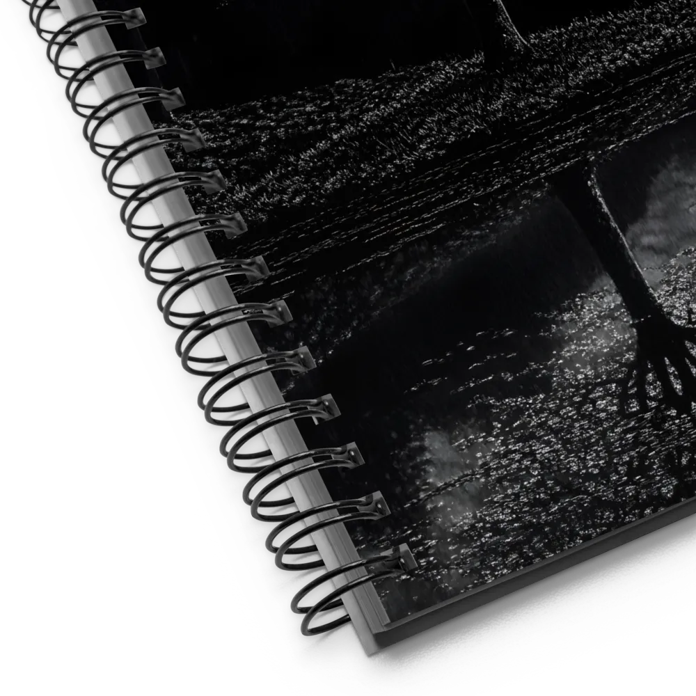 Moonlit Tree Reflection 
 Spiral Notebook | 140 pages