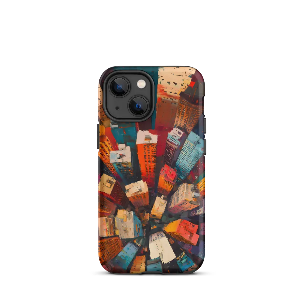Colorful Aerial Cityscape | Phone Case