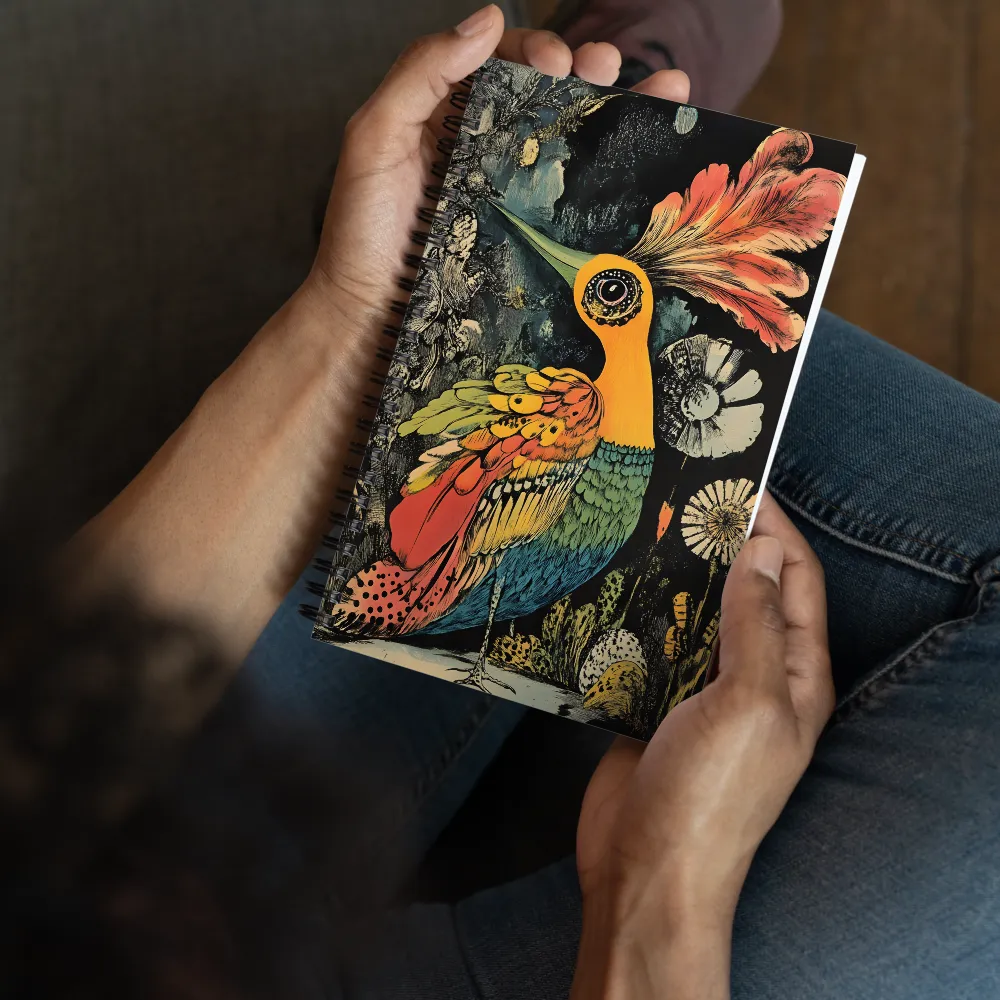 The Luminescent Plume 
 Spiral Notebook | 140 pages