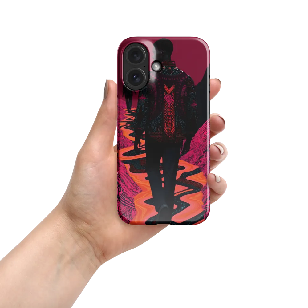 Journey Through Magenta 
 Samsung Galaxy S25 | Snap Case