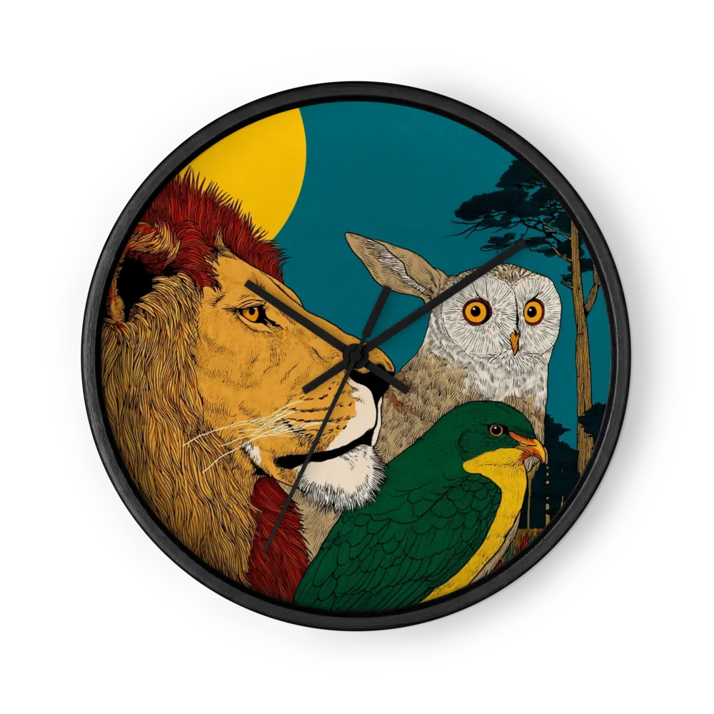 Guardians of the Golden Sun | Wall Clock